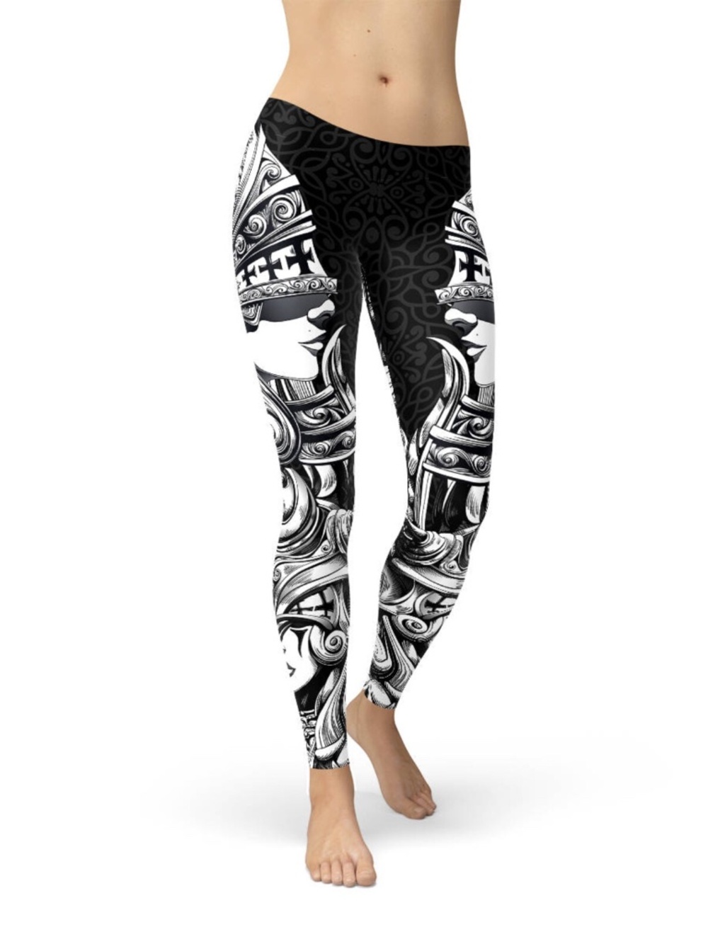 Valkyrie Leggings - Norse Mythology Workout Wear